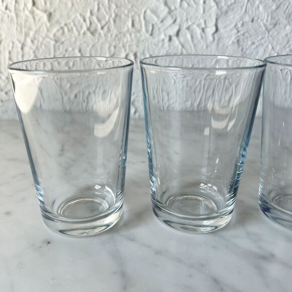 Pasabahce Juice Glasses - Set of 4 Plain Clear Glasses Turkey - Picture 2 of 7